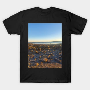 Beach Rocks at Golden Hour T-Shirt